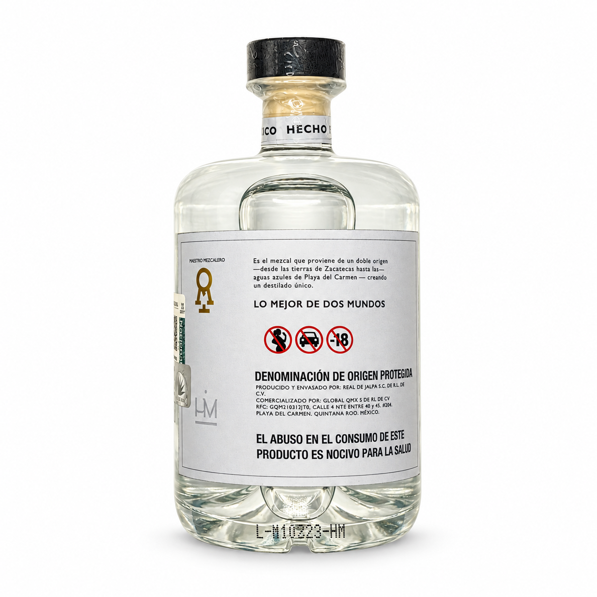 Mezcal Humo de Mar Ensamble Azul + Salmiana Joven 750 ml