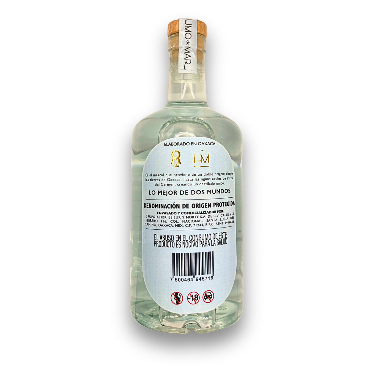 Mezcal Humo de Mar Espadín Joven 750 ml