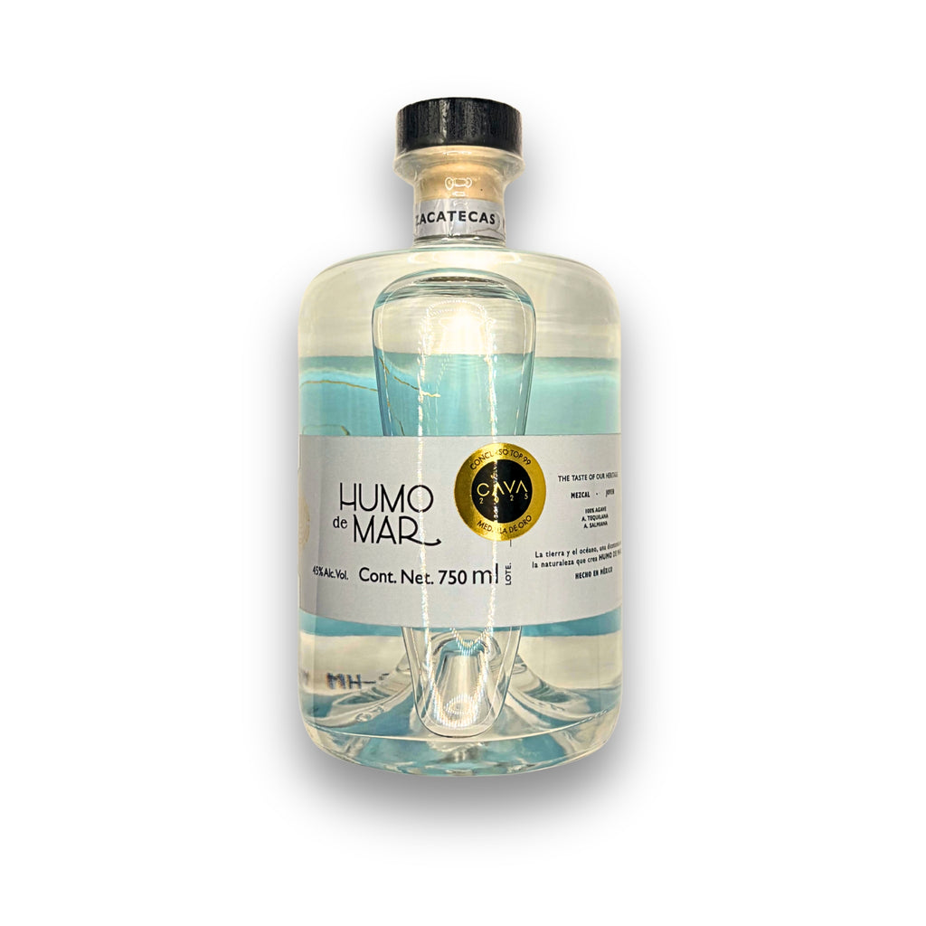 Mezcal Humo de Mar Ensamble Azul + Salmiana Joven 750ml