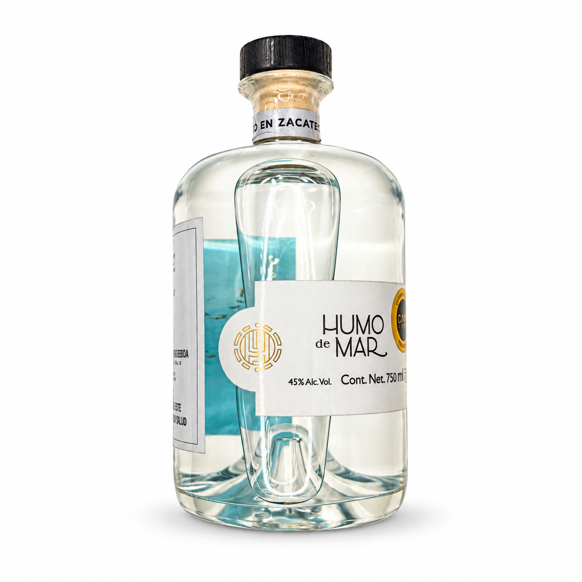Mezcal Humo de Mar Ensamble Azul + Salmiana Joven 750 ml
